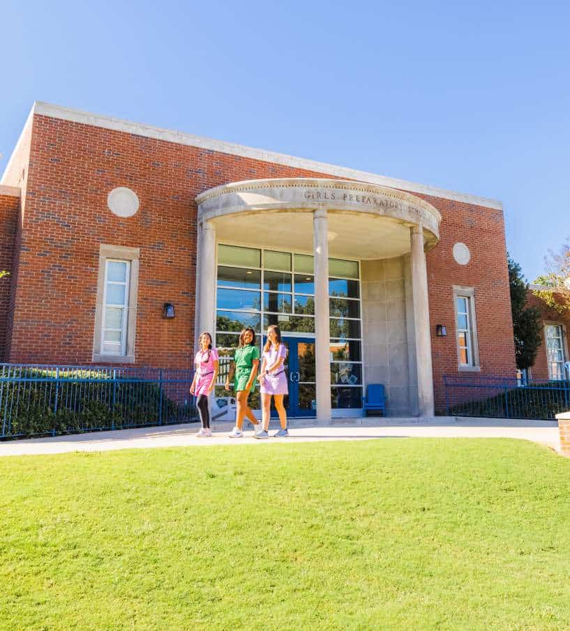 The Girls Preparatory School campus building in Chattanooga, TN